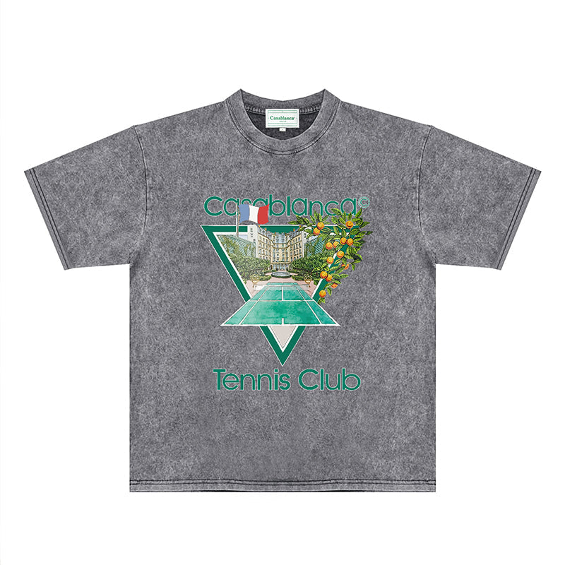 Casablanca Distressed T-Shirt