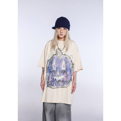 Unisex T-Shirts Saint Michael Christmas Pumpkin Loose T-Shirt