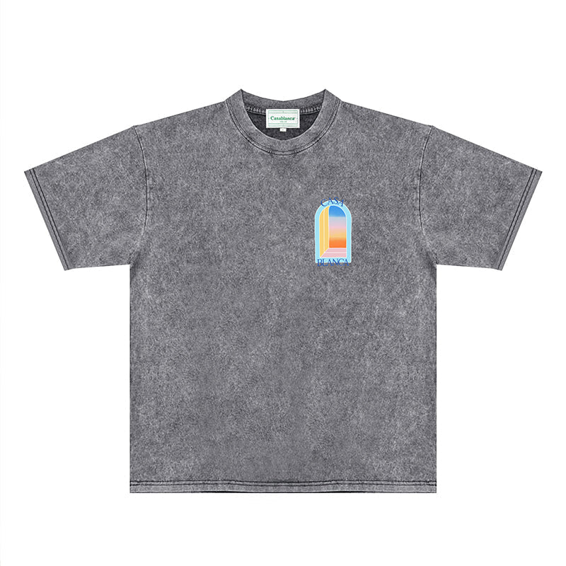 Casablanca Distressed T-Shirt