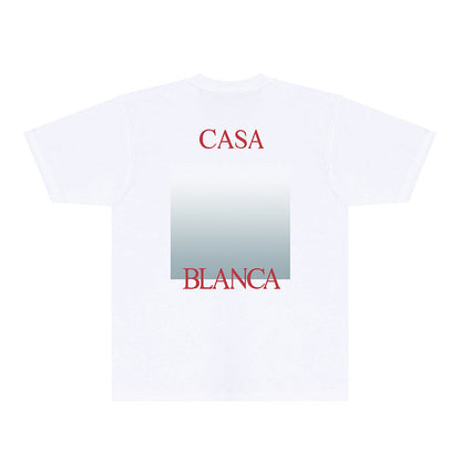 Casablanca T Shirts Fashion Print Street