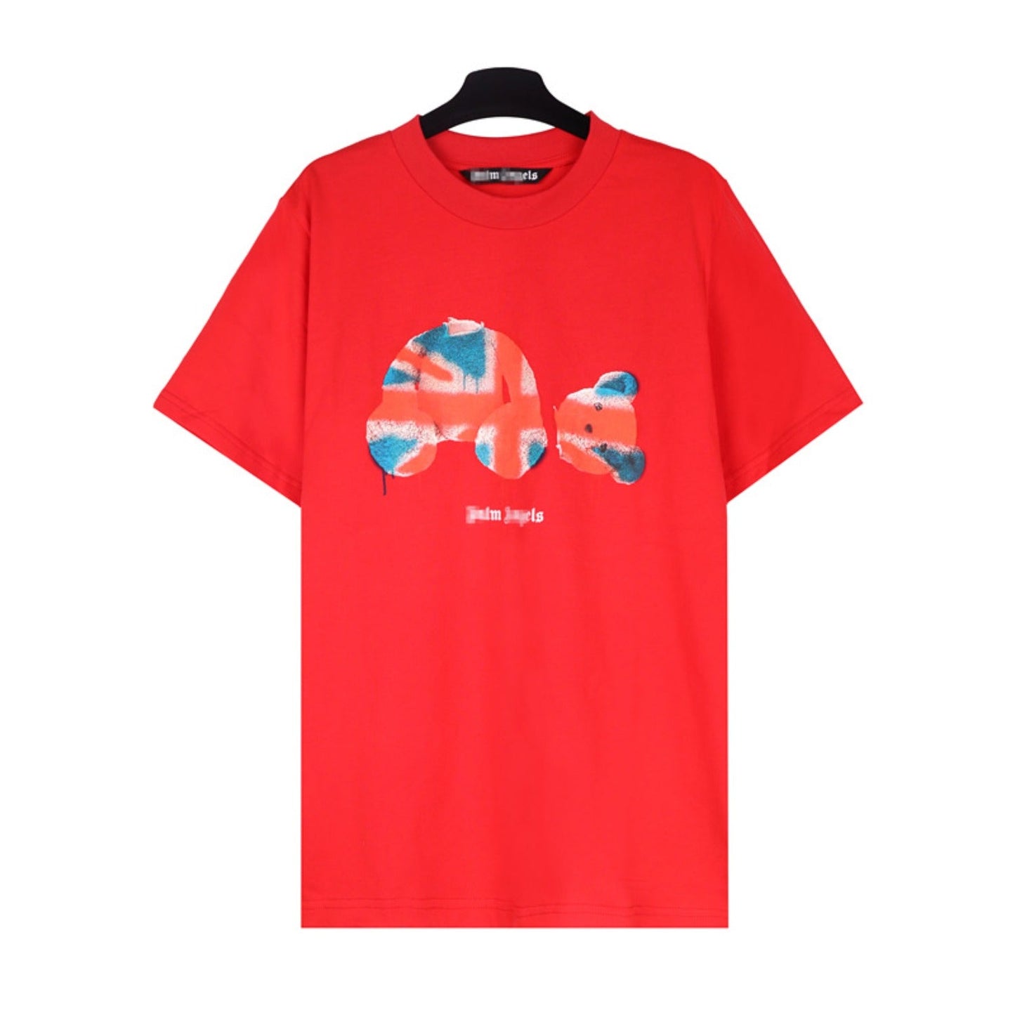 Palm Angle T Shirts Melting Broken Bear Men and Women Half Sleeve
