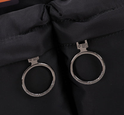 Off White Bag Casual Outdoor Convenient Tote Bag
