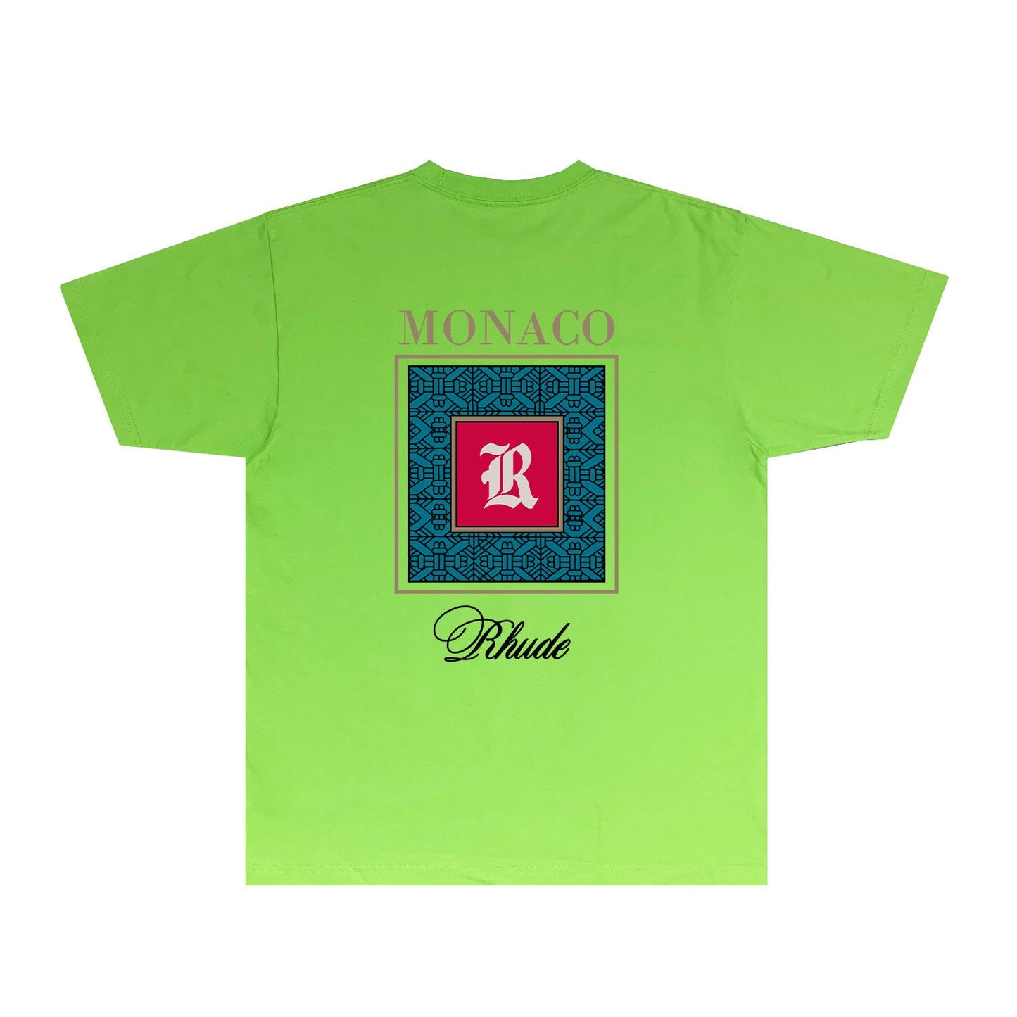 Rhude T Shirts Printed Trendy Pure Cotton