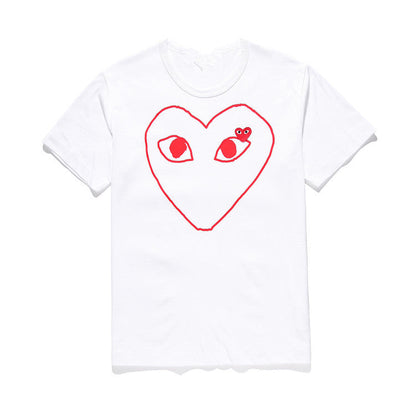 CDG Be Kind T Shirt Short Sleeve T-shirt Pure Cotton