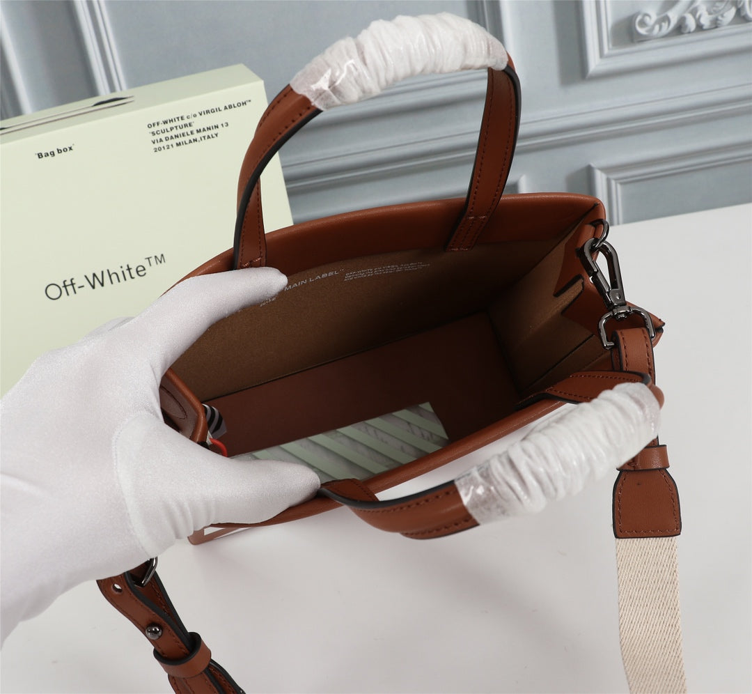 Off White Bag Casual Outdoor Convenient Tote Bag