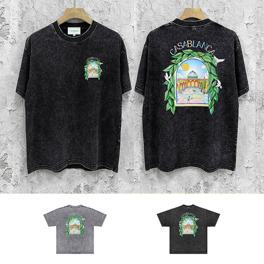 Casablanca Distressed T-Shirt