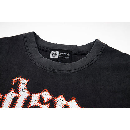 Godspeed T-Shirt Retro Fantasy Pattern