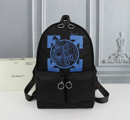 Off White Bag Casual Outdoor Convenient Tote Bag