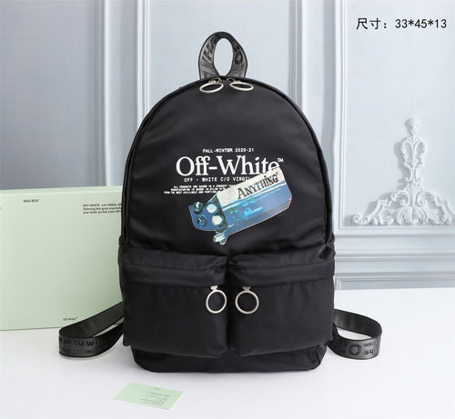 Off White Bag Casual Outdoor Convenient Tote Bag