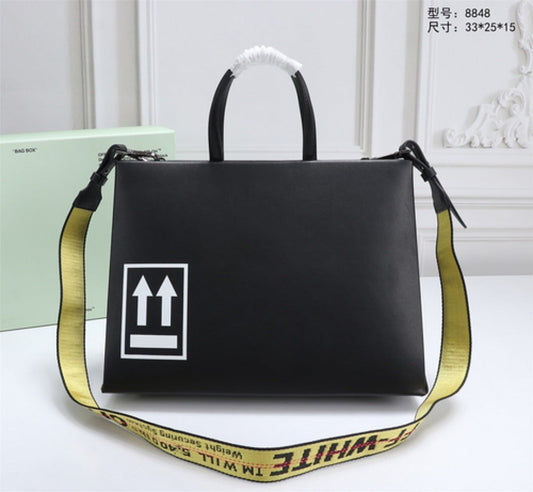 Off White Bag Casual Outdoor Convenient Tote Bag