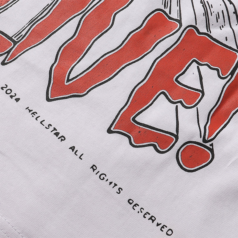 Hellstar T Shirts Retro abstract print