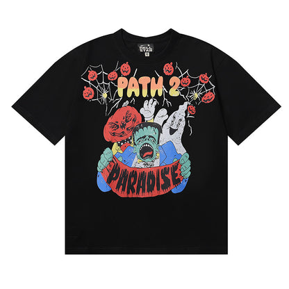 Hellstar T Shirts Retro abstract print