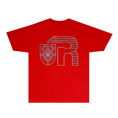 Rhude T Shirts Printed Trendy Pure Cotton