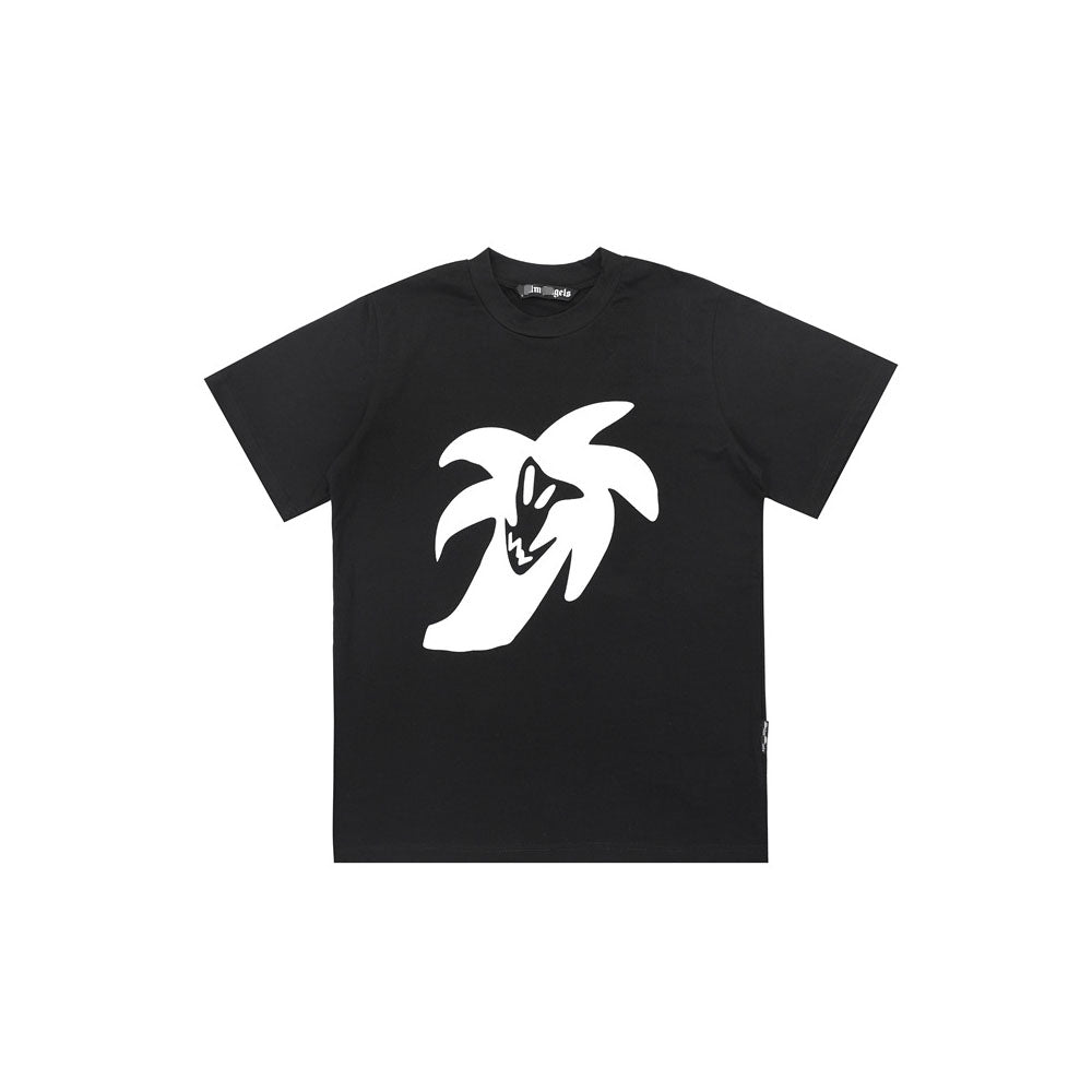 Palm Angle T Shirts Painted Cartoon Wind Print Couple