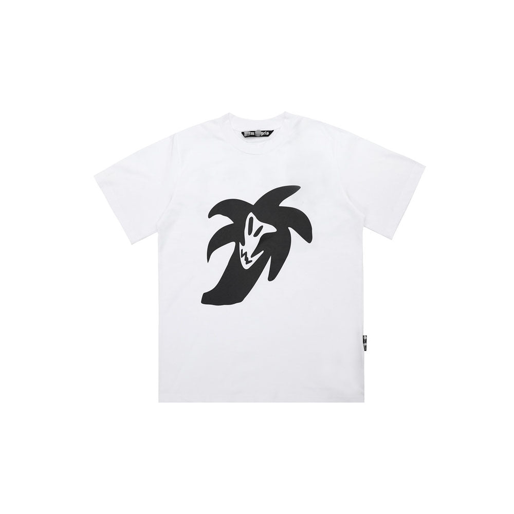 Palm Angle T Shirts Painted Cartoon Wind Print Couple