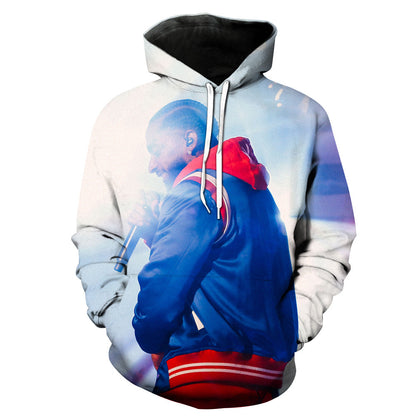 Nipsey Hussle Hoodie Commemorative Rapper 3D Printing