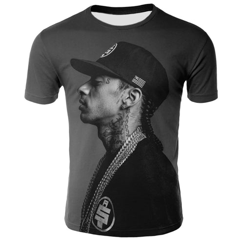 Nipsey Hussle T Shirts 3D Digital Printing