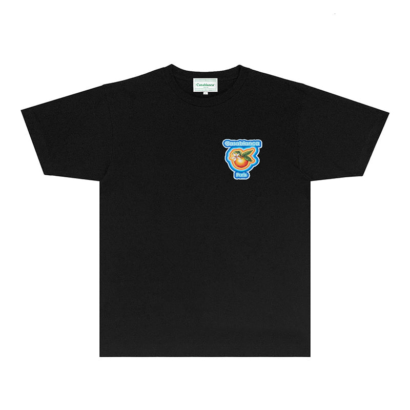 Casablanca T Shirts Fashion Print Street