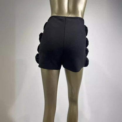 Women Dresses Bandage Shorts Party Hot Pants (Otn202404)