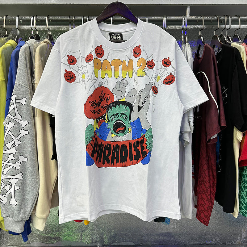 Hellstar T Shirts Retro abstract print