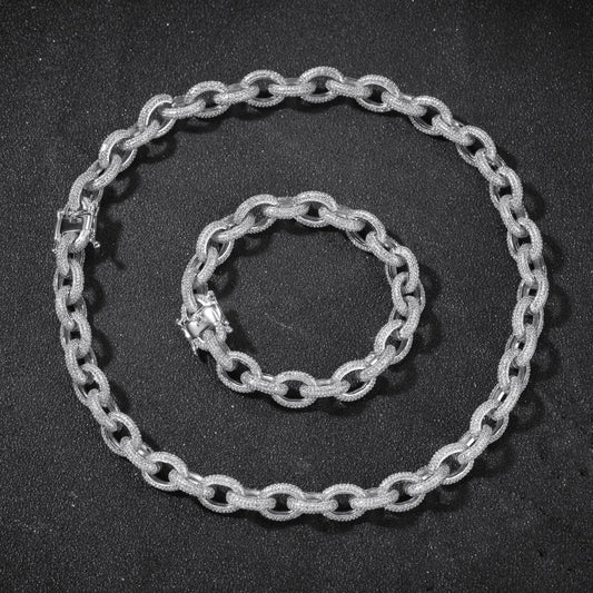 Bracelet Hip Hop Say Cross Bracelet Copper Zircon hiphop Spectrum Crosses