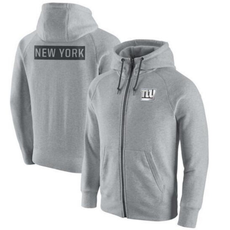 NFL Hoodie Cardigan Zip Hooded Sweater Men's Sports NFL Football