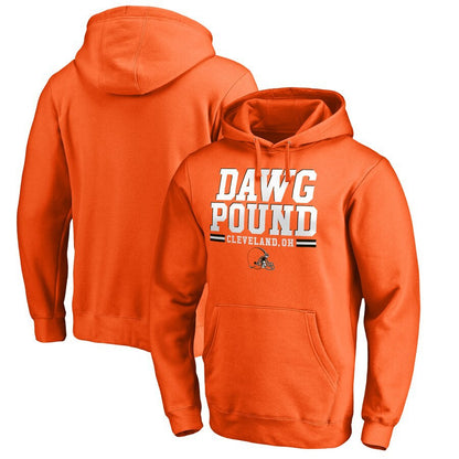 NFL Hoodie Sports Sweater Men's NFL Brown Football Suit Hoodie