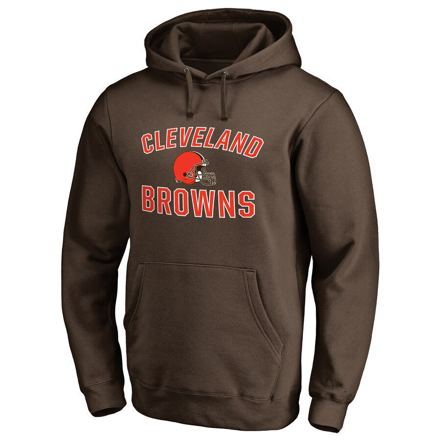 NFL Hoodie Sports Sweater Men's NFL Brown Football Suit Hoodie