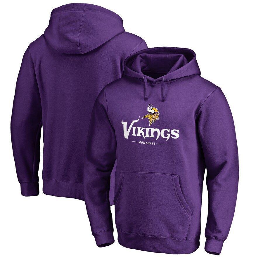 NFL Hoodie Recreational Sports Hooded Sweater Men's Rugby Viking
