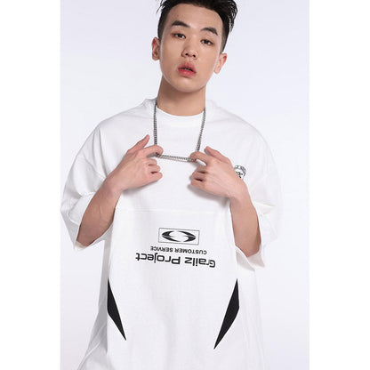 Unisex T-Shirts GRAILZ/YProject Vintage Loose Short Sleeves