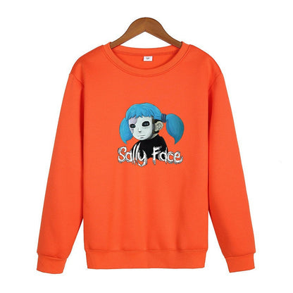 Sally Face Hoodie Adventure Puzzle Series Peripheral Men and Women Casual Pullover