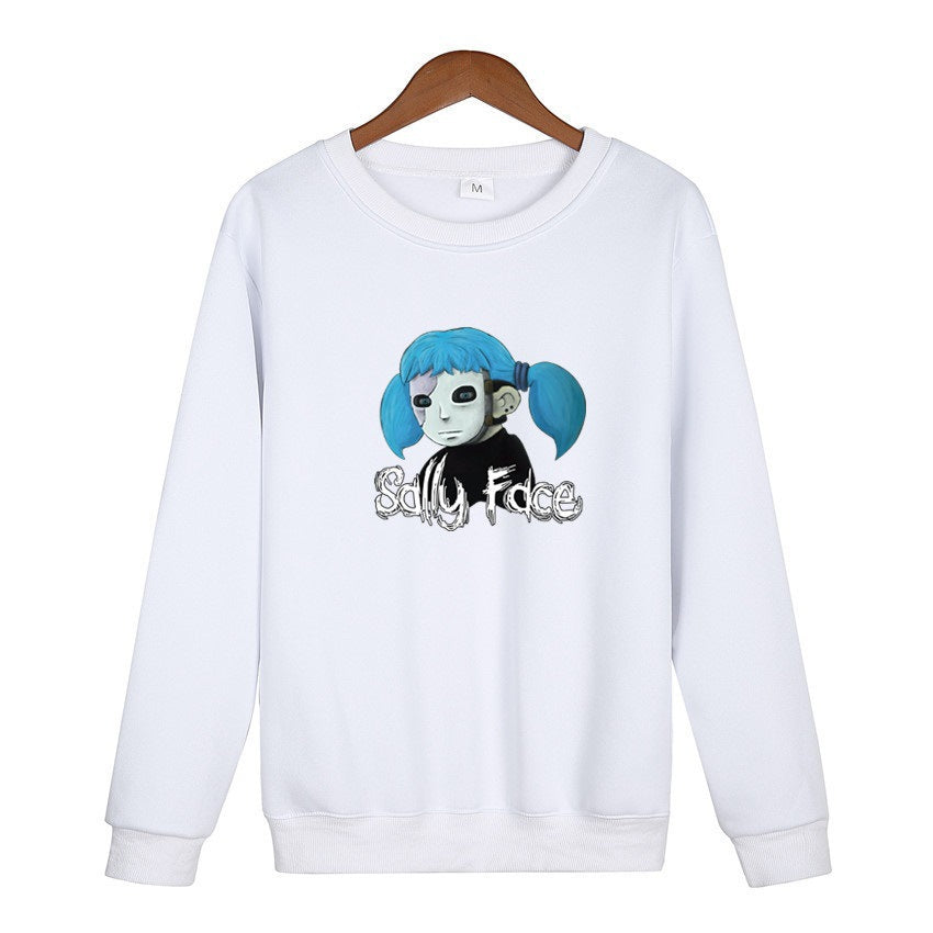 Sally Face Hoodie Adventure Puzzle Series Peripheral Men and Women Casual Pullover