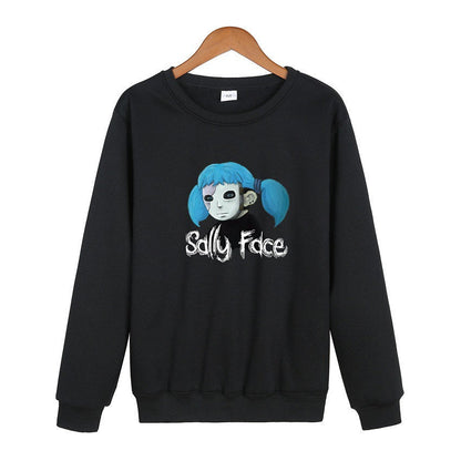Sally Face Hoodie Adventure Puzzle Series Peripheral Men and Women Casual Pullover