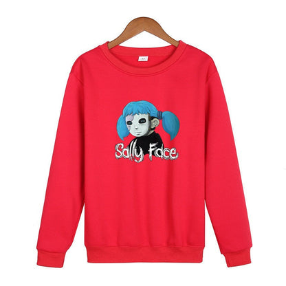 Sally Face Hoodie Adventure Puzzle Series Peripheral Men and Women Casual Pullover