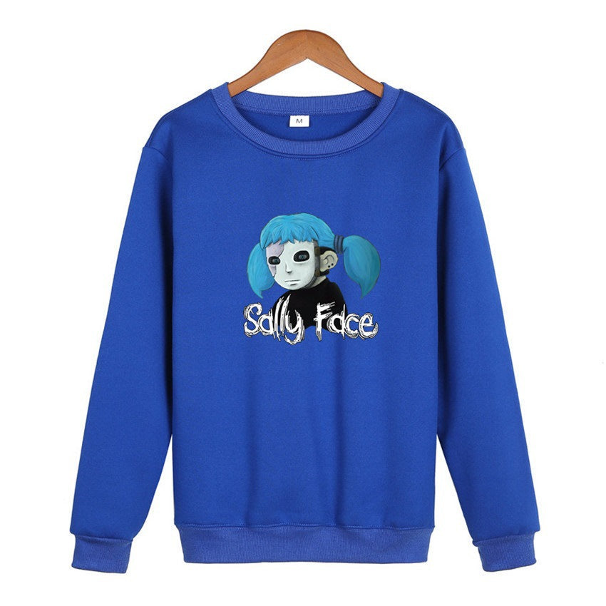 Sally Face Hoodie Adventure Puzzle Series Peripheral Men and Women Casual Pullover