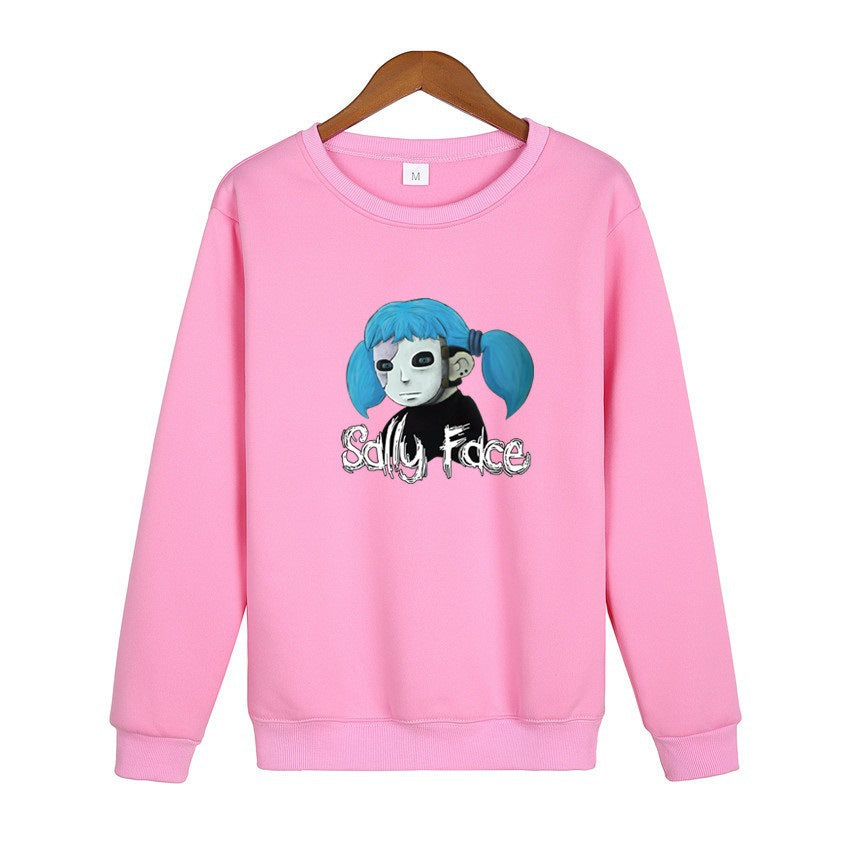 Sally Face Hoodie Adventure Puzzle Series Peripheral Men and Women Casual Pullover