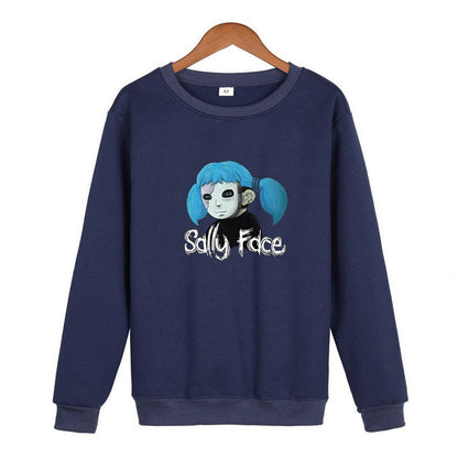 Sally Face Hoodie Adventure Puzzle Series Peripheral Men and Women Casual Pullover