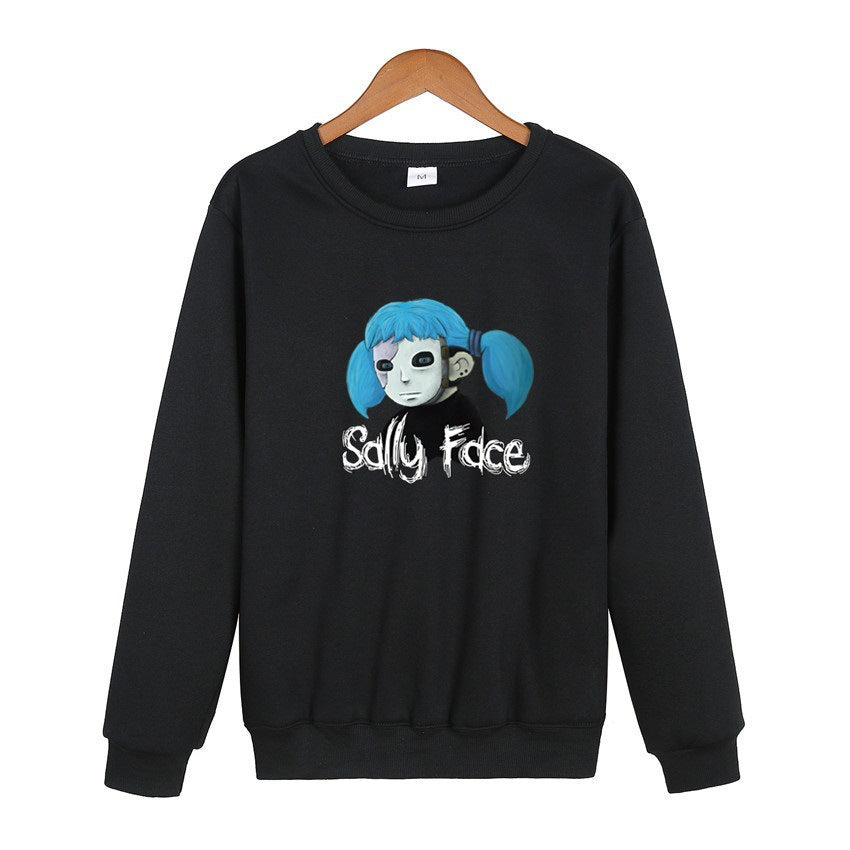Sally Face Hoodie Adventure Puzzle Series Peripheral Men and Women Casual Pullover