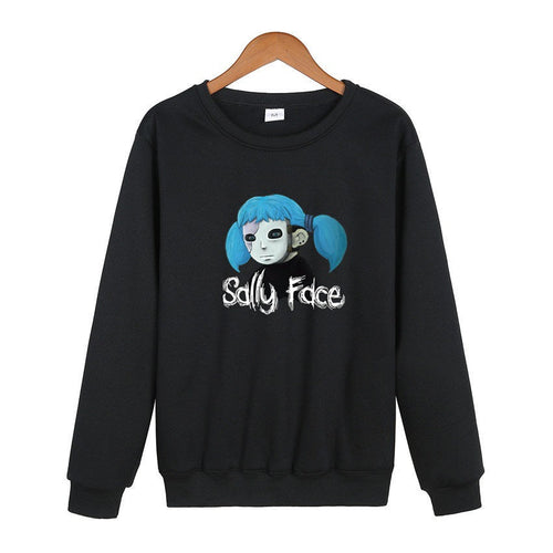 Sally Face Hoodie Adventure Puzzle Series Peripheral Men and Women Casual Pullover