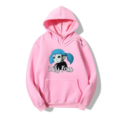 Sally Face Hoodie Casual Fashion Woolen Cotton Hoodie