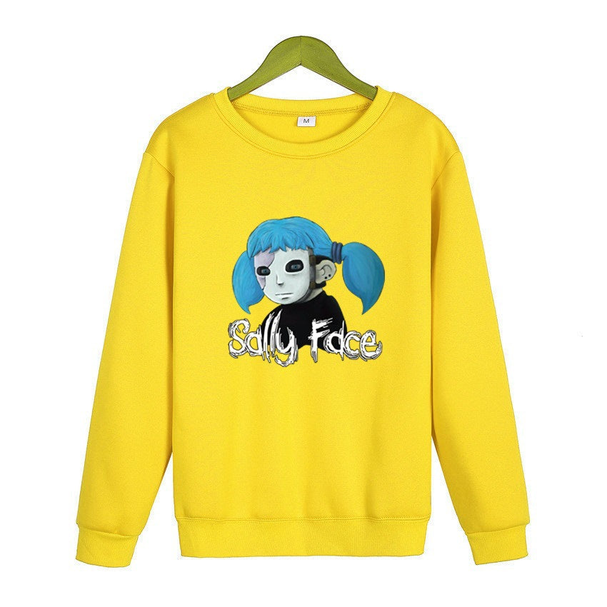Sally Face Hoodie Adventure Puzzle Series Peripheral Men and Women Casual Pullover