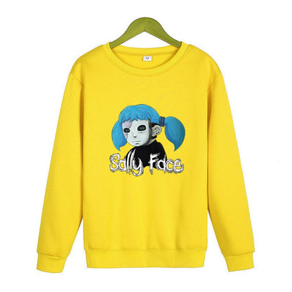 Sally Face Hoodie Adventure Puzzle Series Peripheral Men and Women Casual Pullover