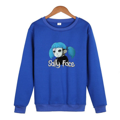 Sally Face Hoodie Adventure Puzzle Series Peripheral Men and Women Casual Pullover