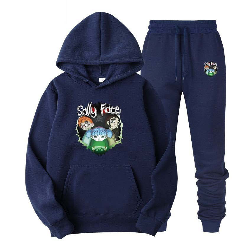 Sally Face Hoodie Fashion Casual Exercise Sweater Suit