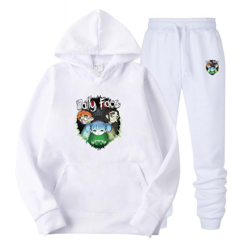 Sally Face Hoodie Fashion Casual Exercise Sweater Suit