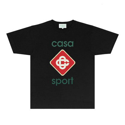 Casablanca T Shirts Fashion Print Street