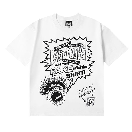 Hellstar T Shirts Retro abstract print