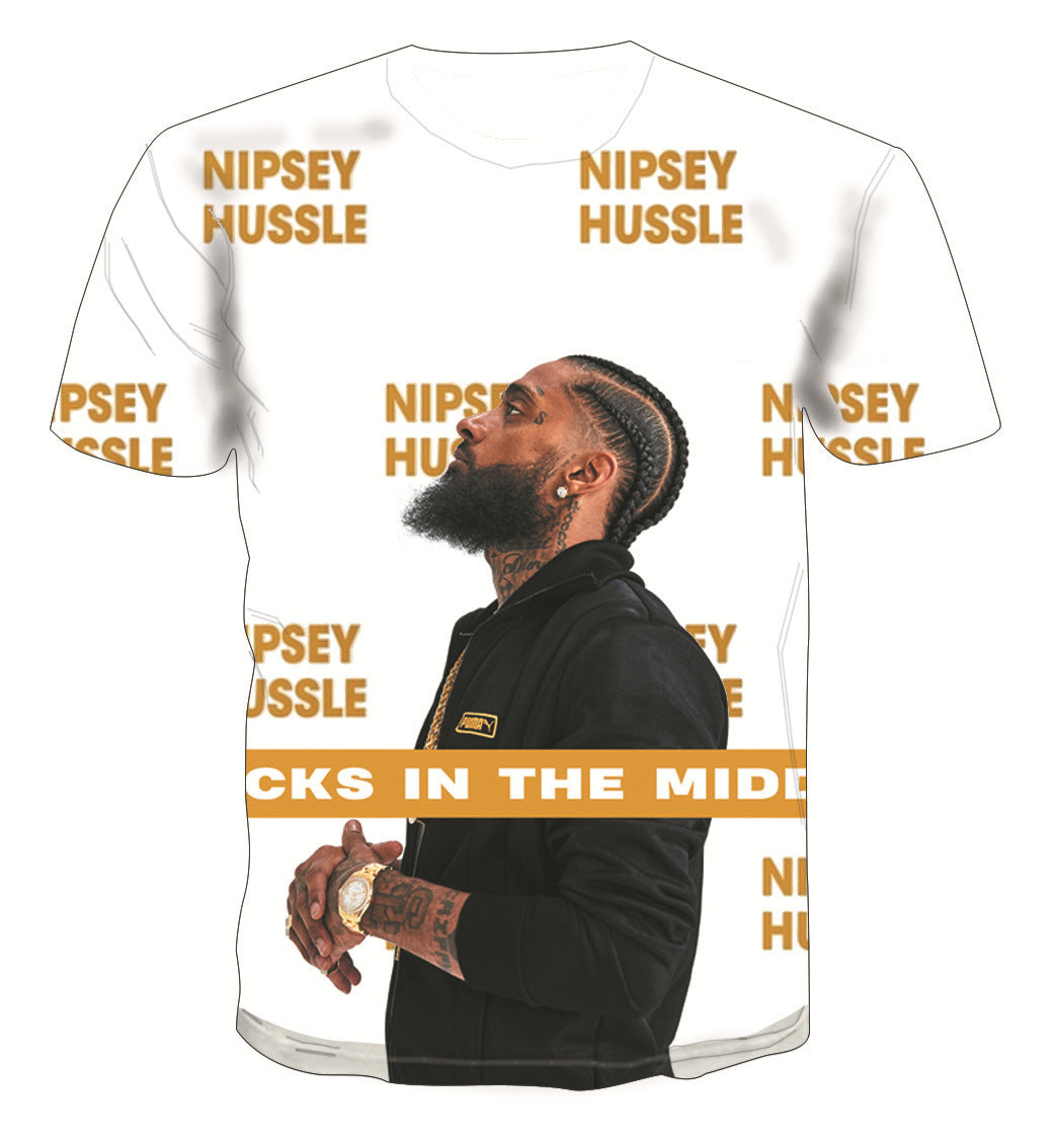 Nipsey Hussle T Shirts Rapper 3D Printing