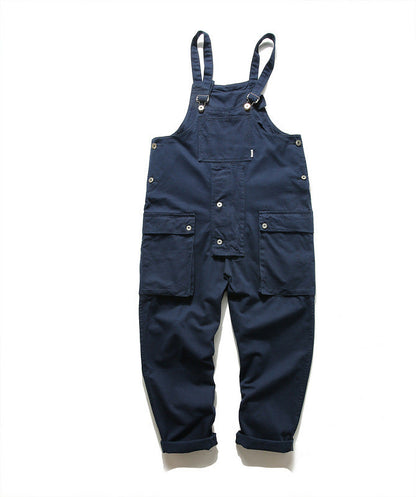 Cargo Pants Vintage Suspender Pants