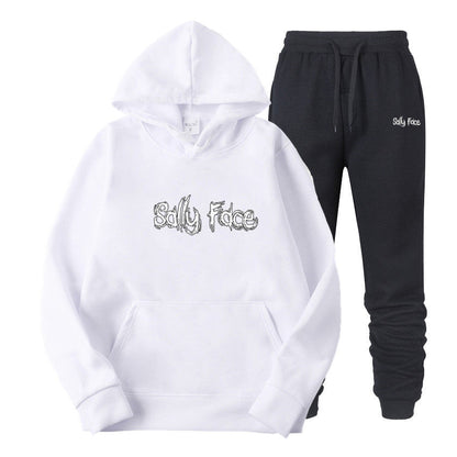 Sally Face Hoodie Classic Logo Couple Hoodie Set